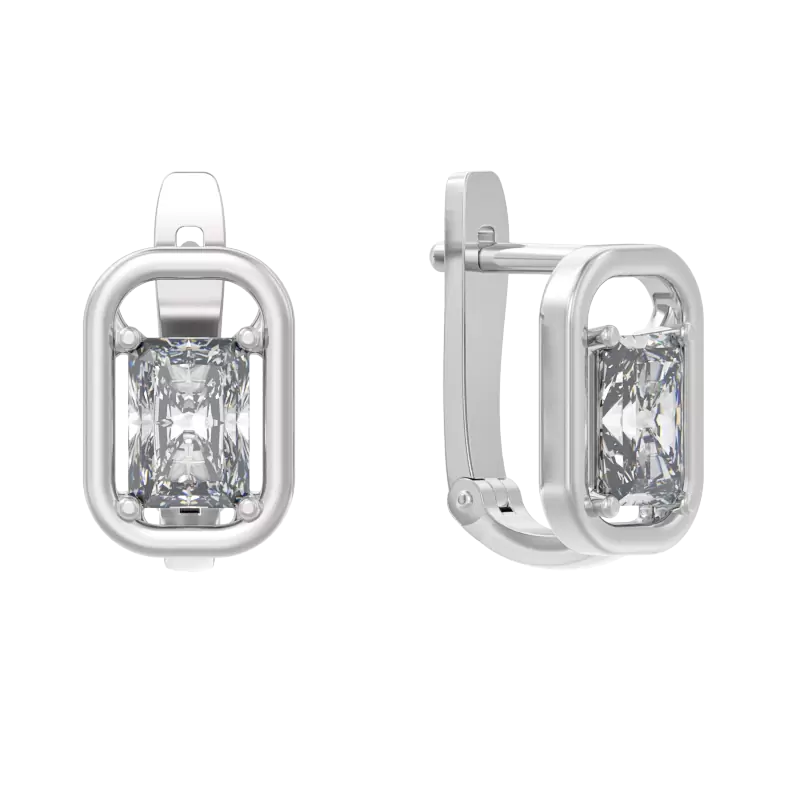 Серьги 1054902-01210 серебро