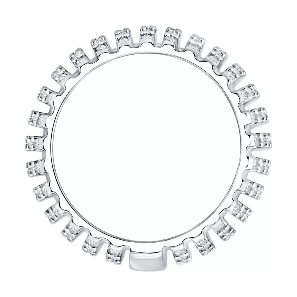 Кольцо 94014741 серебро