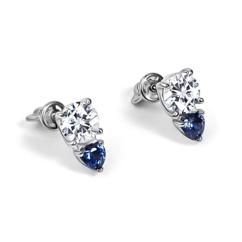 Серьги пусеты 02-5875.00ГХ-00 серебро_1