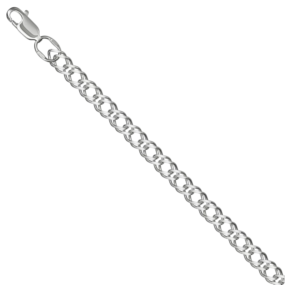 Цепь НЦ22-076Ю-3 d0.70 серебро Полновесная