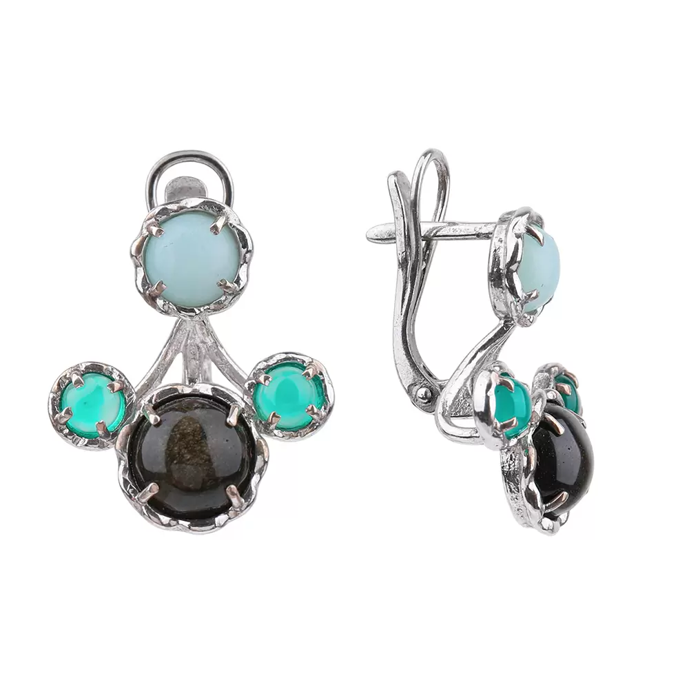 Серьги СЛ505-30 серебро