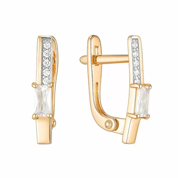 Серьги 40289400 золото