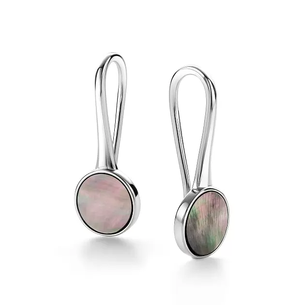 Серьги 02-4259.00ПЧ-00 серебро