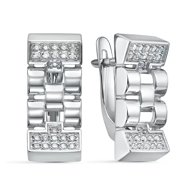 Серьги с1207880 серебро