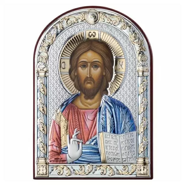 Икона 84127.1COLN ювелирный сплав Иисус Христос