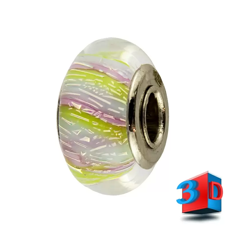 Подвеска 48-9-MR-S-03D011 серебро 3D