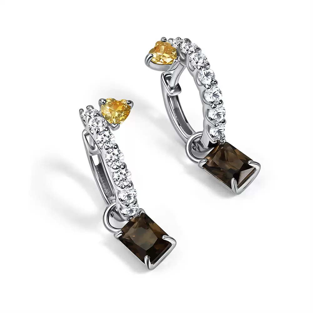 Серьги подвесные 02-5878.00РТ-00 серебро_1