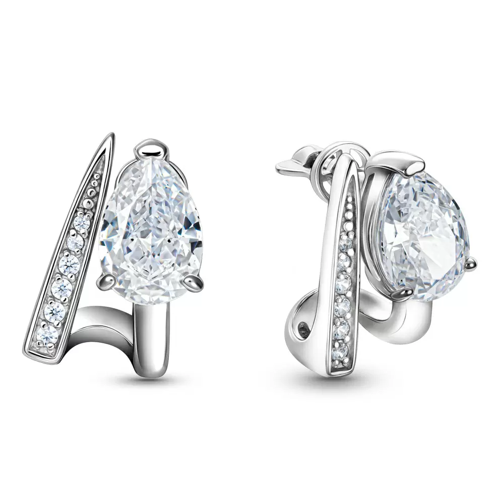 Серьги пусеты 02-5722.00БТ-00 серебро