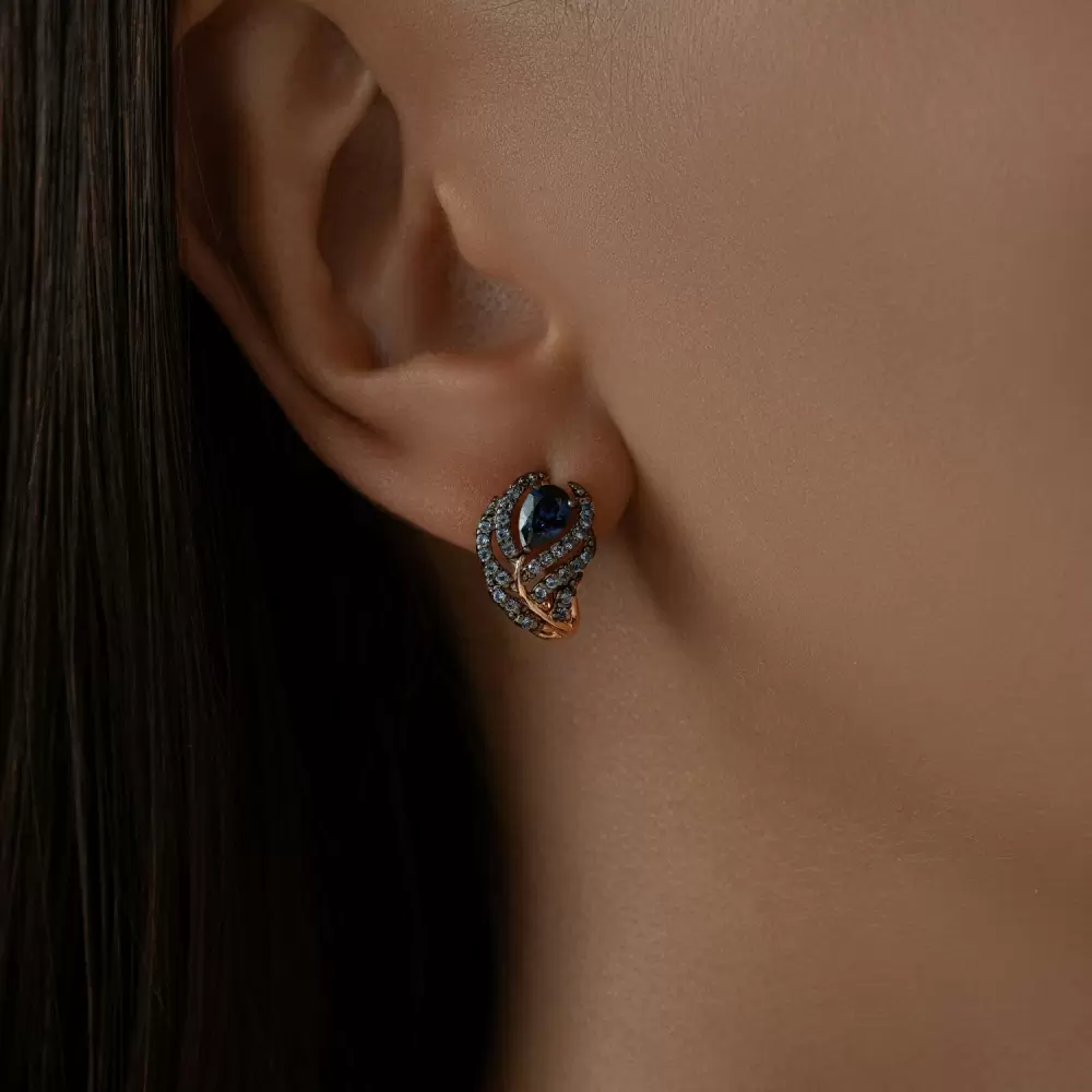 Серьги 88020078 серебро