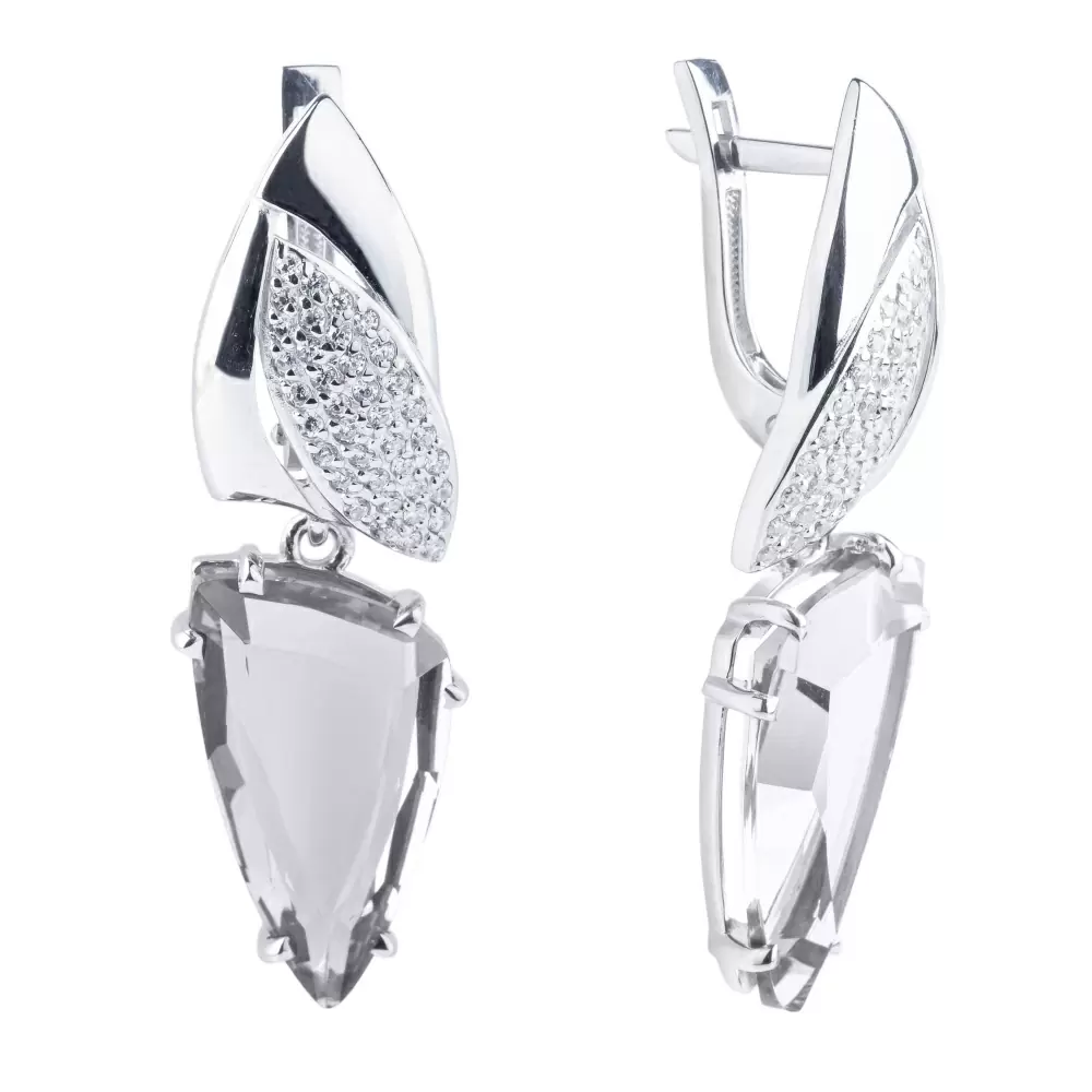 Серьги подвесные С-0280 гх серебро