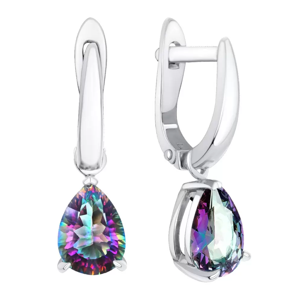 Серьги подвесные 2340075528-72 серебро