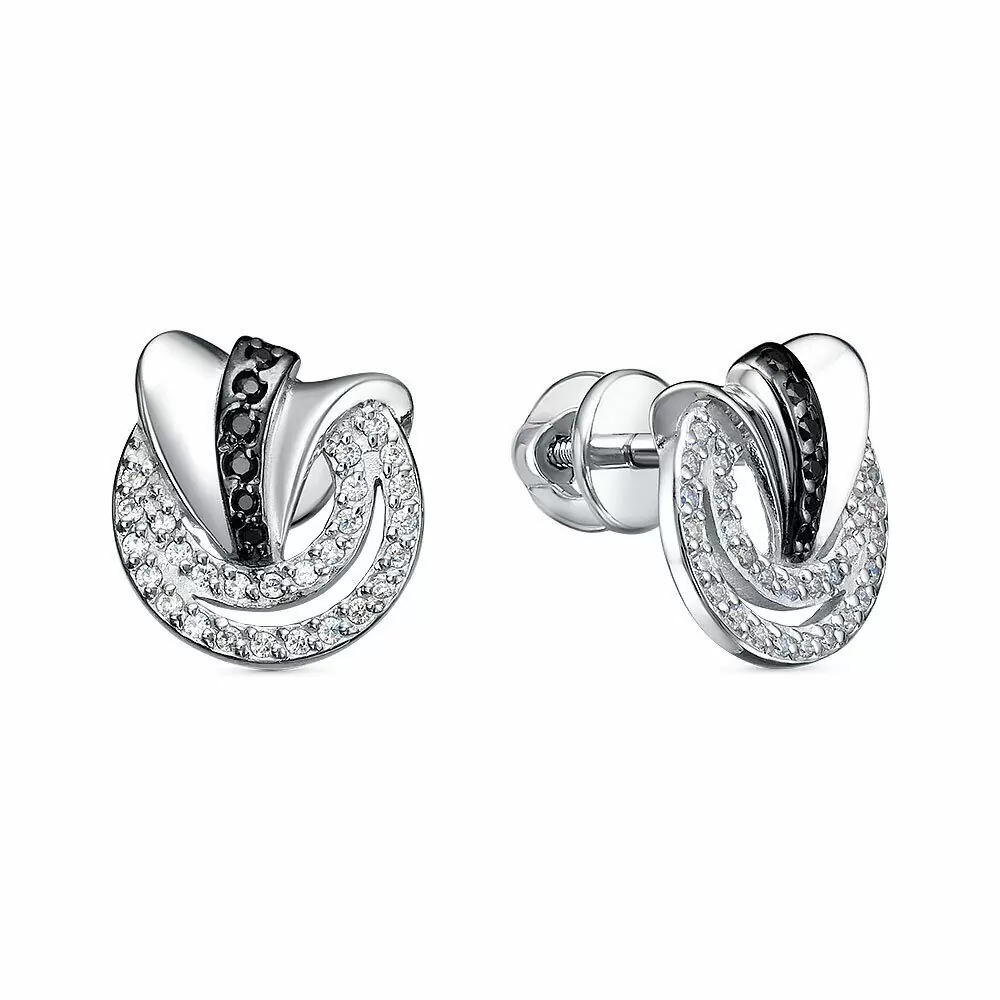 Серьги пусеты 3185048303 серебро