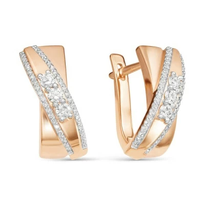 Серьги 3173-210 золото