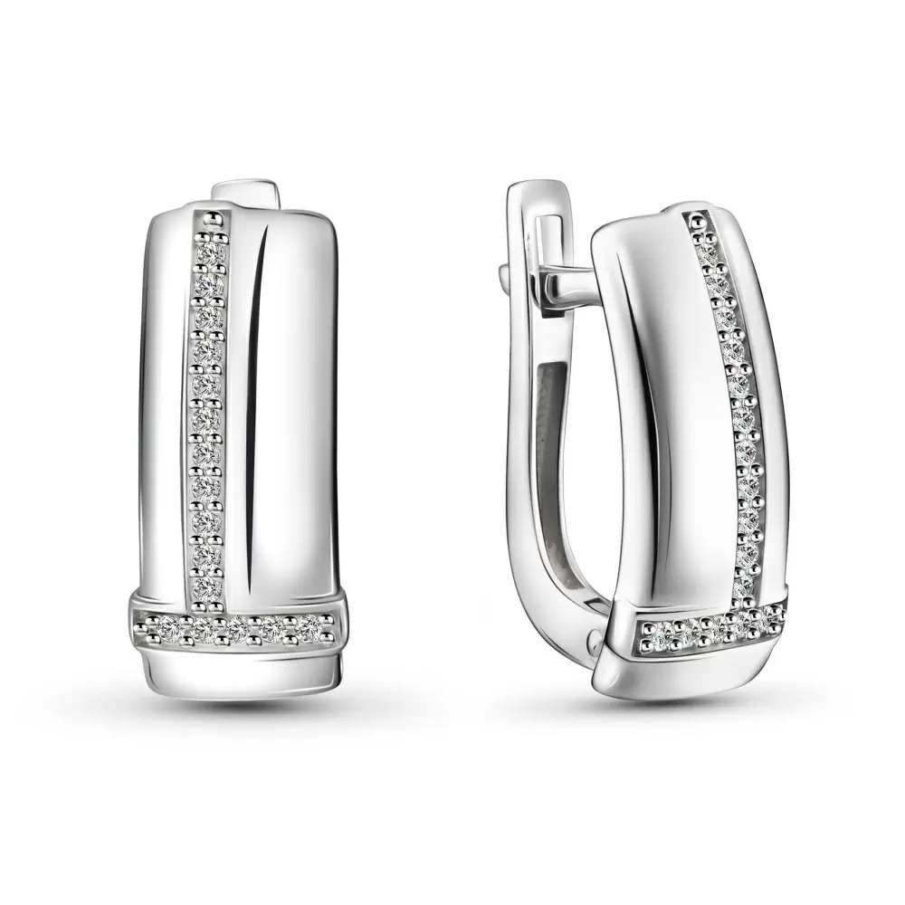 Серьги 02-5632.00КЦ-00 серебро