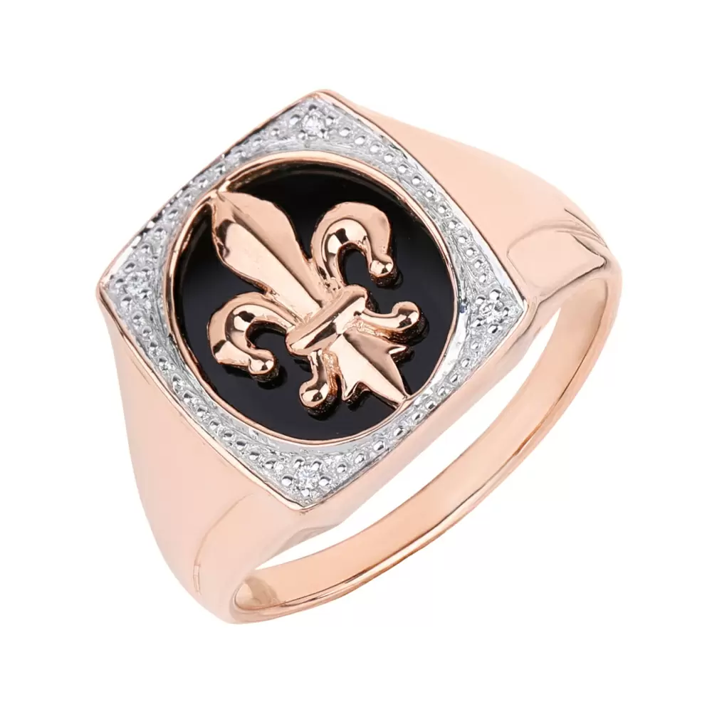 Печатка С450069КО золото