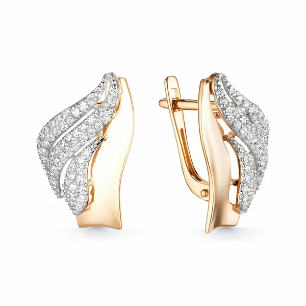 Серьги 40289000 золото