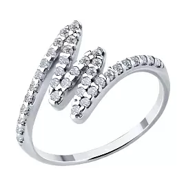 Кольцо 94014290 серебро_0