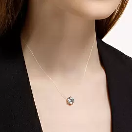 Подвеска на леске 94070425 серебро_1
