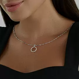 Подвеска 94032261 серебро Круг_1