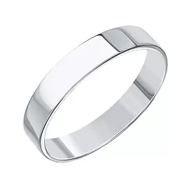 Кольцо обручальное гладкое Т300011469 золото шайба_0