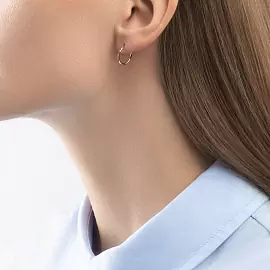 Серьги конго 140006 золото_1