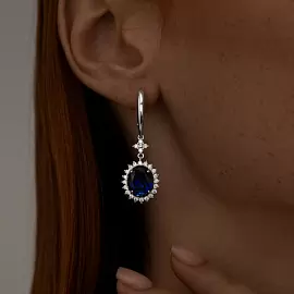 Серьги подвесные 88020064 серебро_1