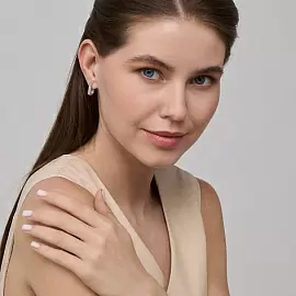 Серьги 25278-200 золото Дорожка_2