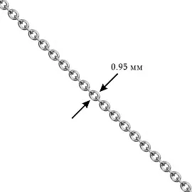 Цепь НЦ18-034-3 d0.35 золото Полновесная_1