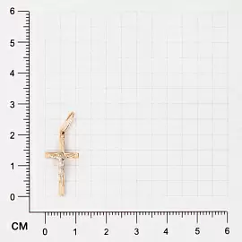 Крест христианский 102-ИХ-18.09-02 золото_1