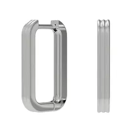 Серьги основа E5024S серебро_0