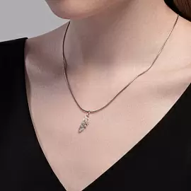 Подвеска 94033197 серебро перо_1