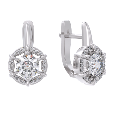 Серьги 1056862-01110 серебро