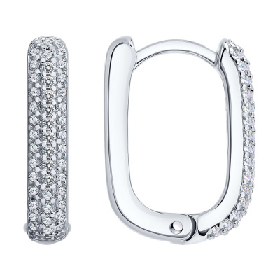 Серьги 94027663-91 серебро