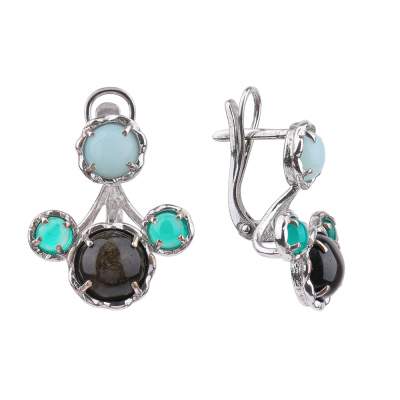 Серьги СЛ505-30 серебро