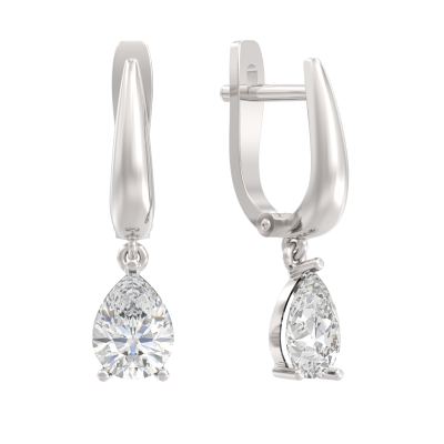 Серьги подвесные 1057482-01210 серебро