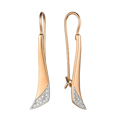 Серьги 40268400 золото