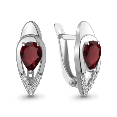 Серьги 4968503А.5 серебро