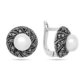 Серьги 649438 серебро