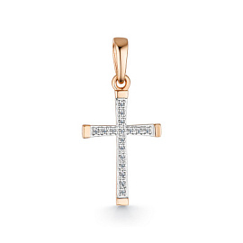 Крест декоративный П.130-0120 золото