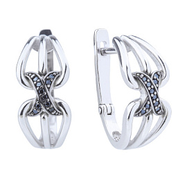 Серьги 1056762-81110-S серебро