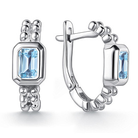 Серьги 02-5028.00ТБ-00 серебро