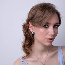 Серьги SOR2193.RH серебро_1