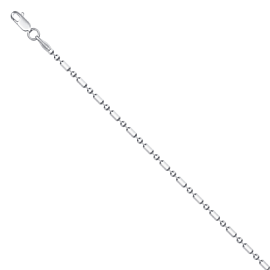 Цепь НЦ22-089Ю-3 d2.00 серебро Полновесная