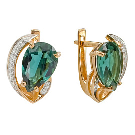 Серьги 2-570 тур золото