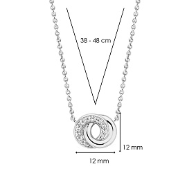 Колье 3915ZI серебро_3
