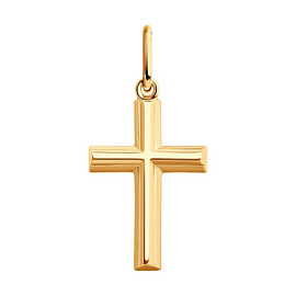 Крест декоративный 036572 золото